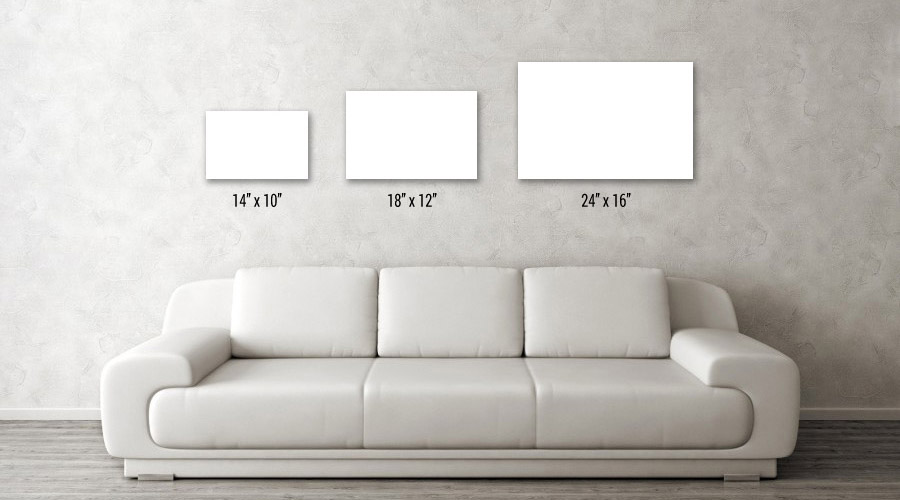 Large Wall Art Print Size Examples