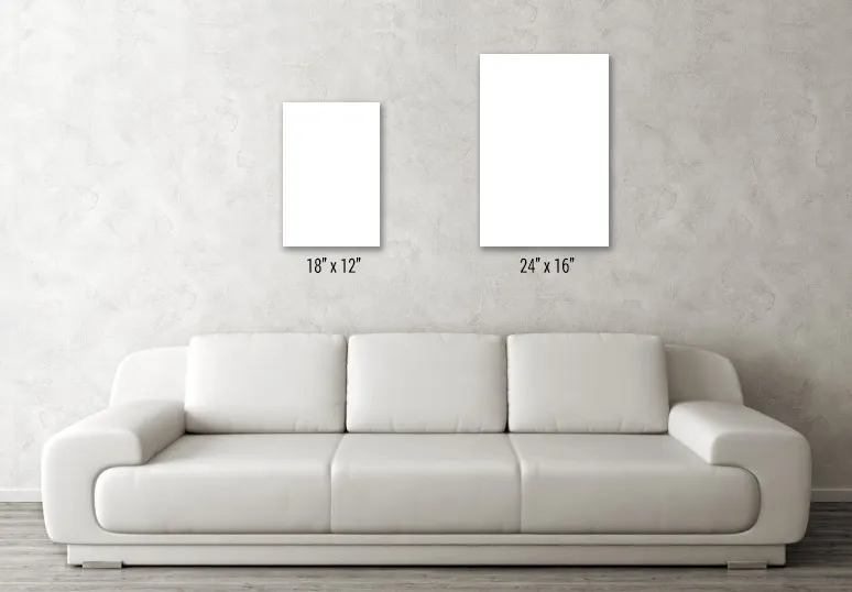 Large Wall Art Print Size Examples