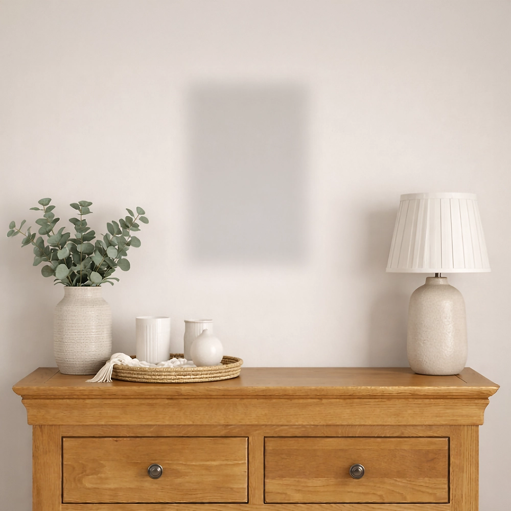 An example showing how a 8" x 12" canvas print could look in a room setting.