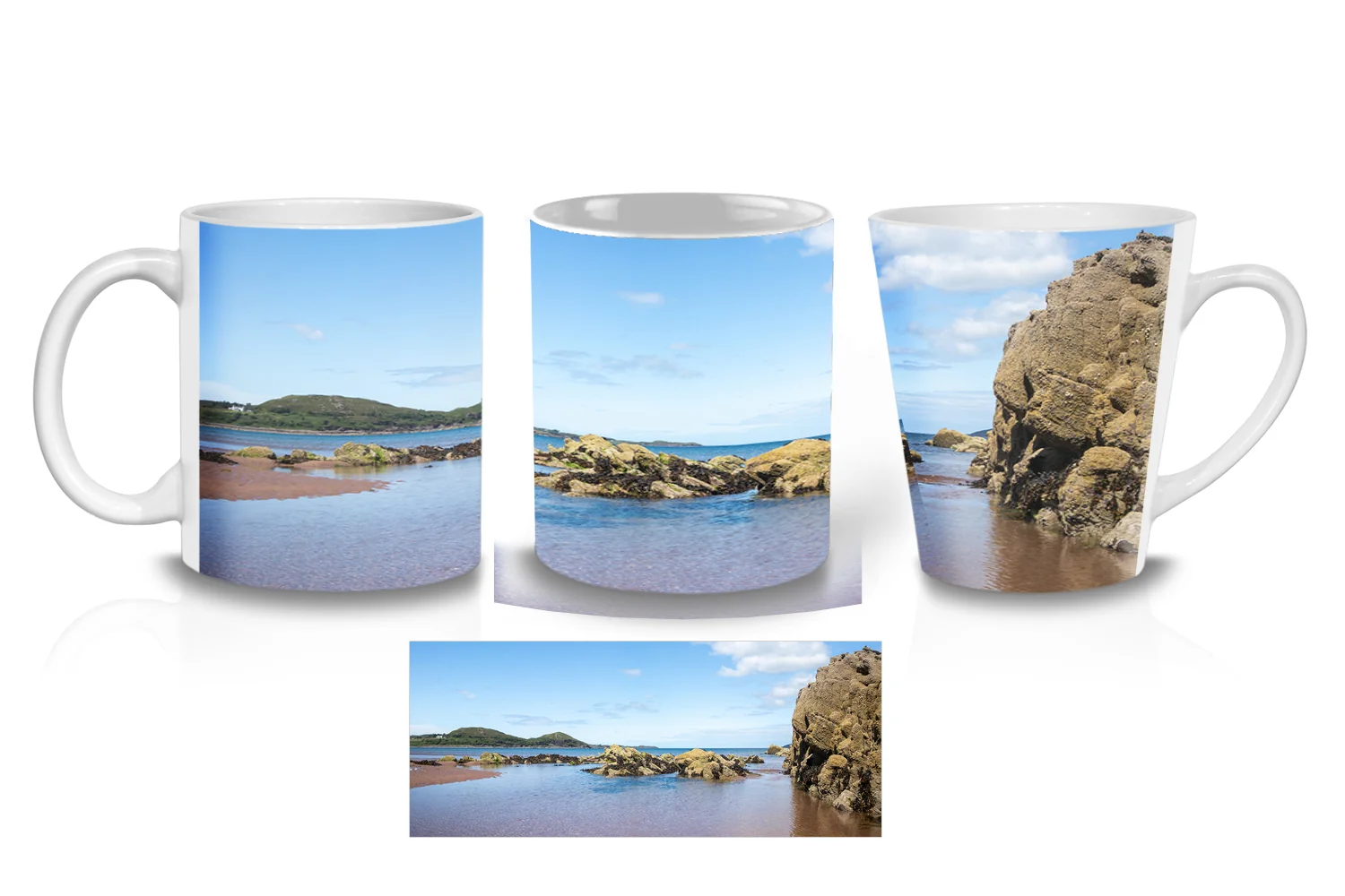 Firemore Sands Scotland Coffee Mugs