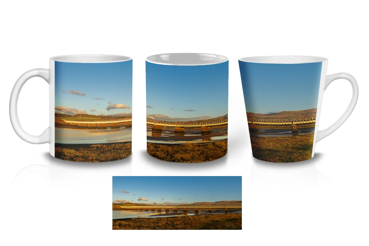 Ravenglass Viaduct Cumbria Coffee Mugs
