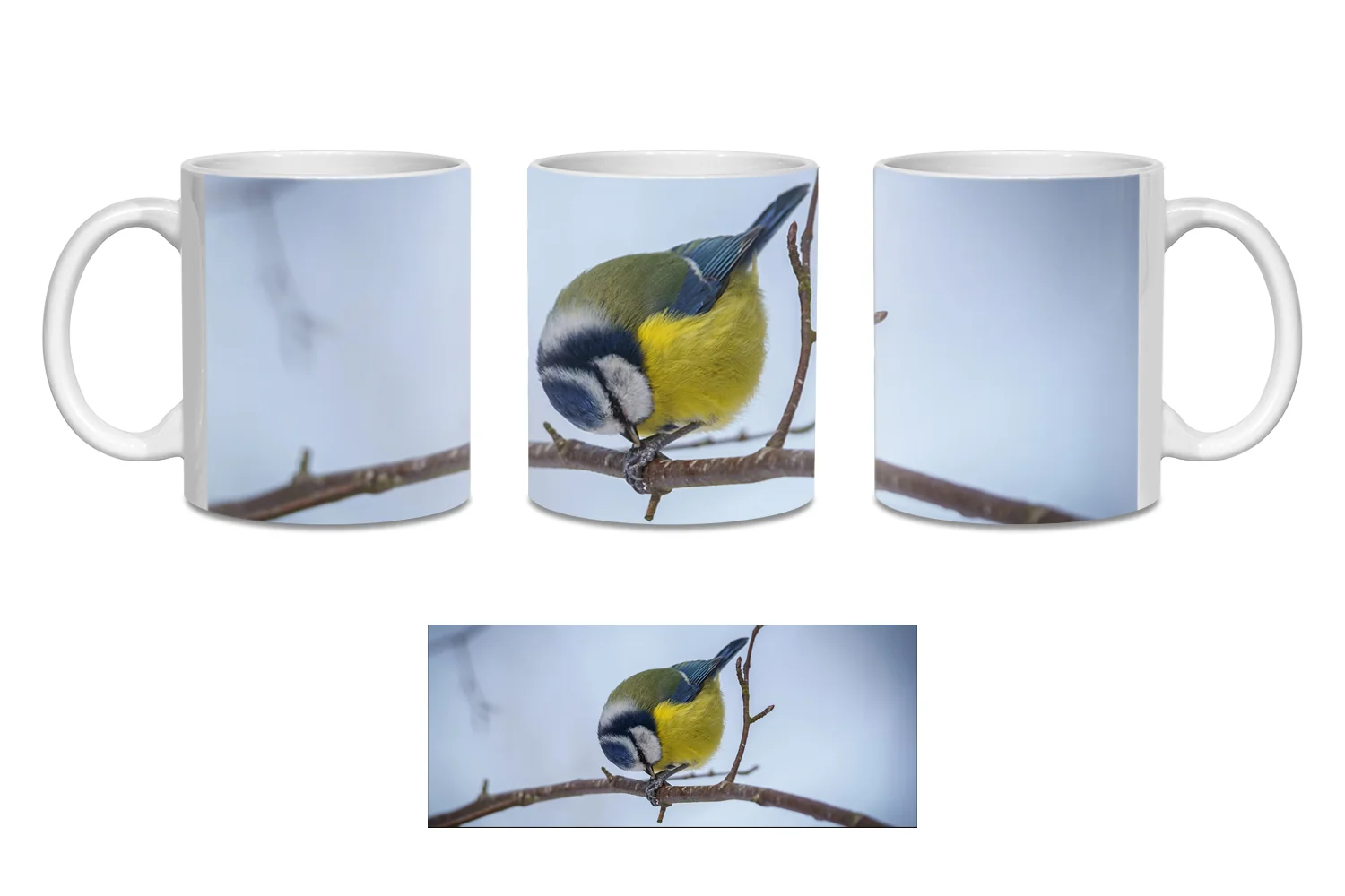 Blue Tit  Coffee Mugs
