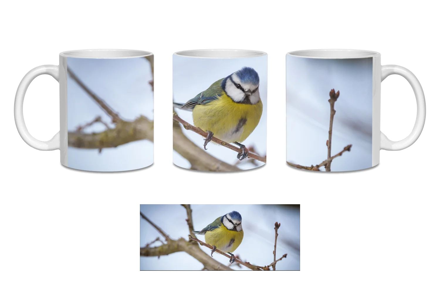 Blue Tit  Coffee Mugs