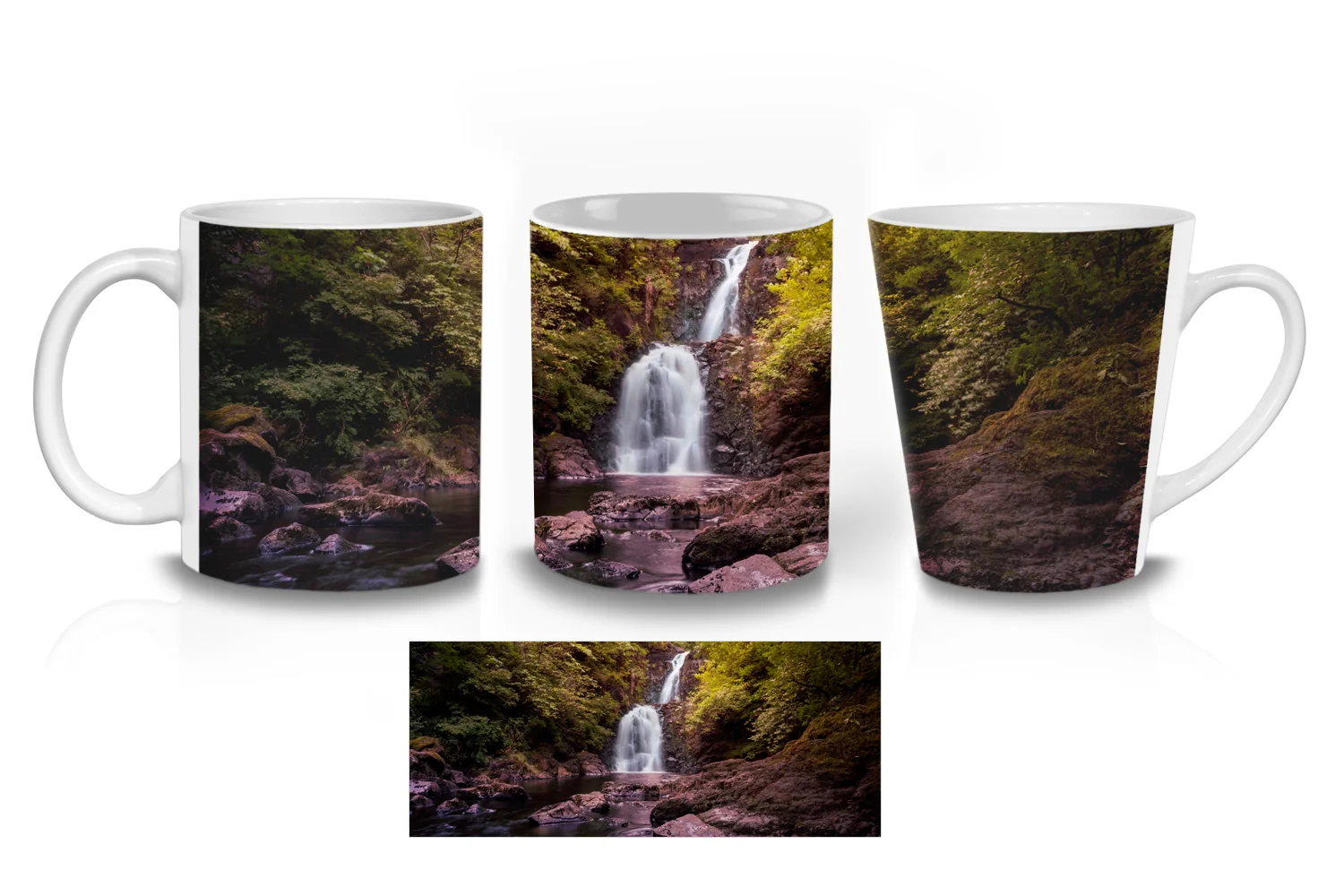 The Falls of Rha  Coffee Mugs