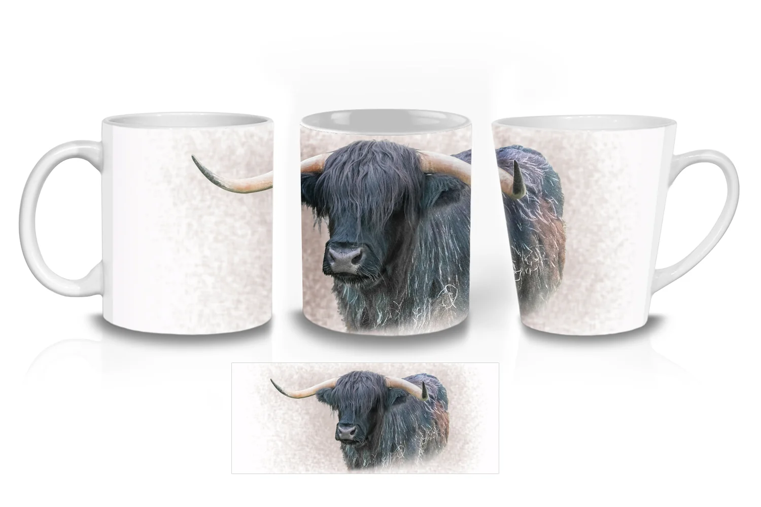 Highland Cow Coffee Mugs