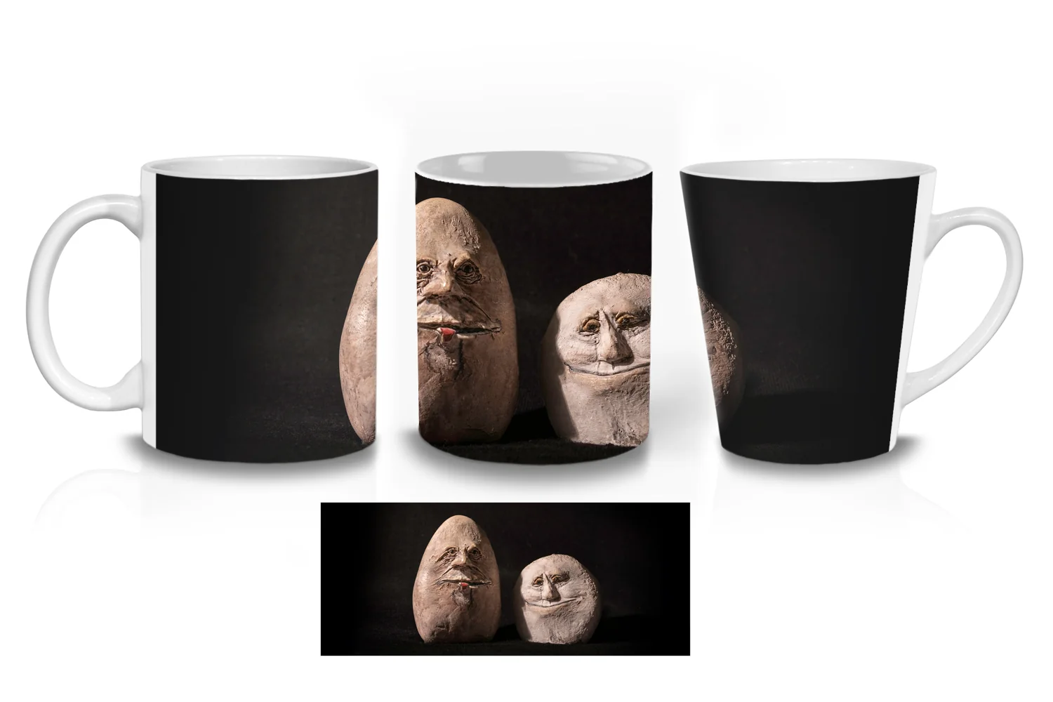 Rock Faces  Coffee Mugs