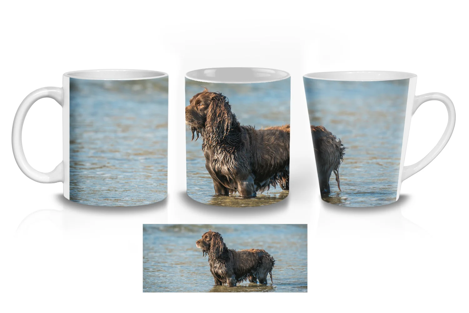 Chocolate Cocker Spaniel Coffee Mugs