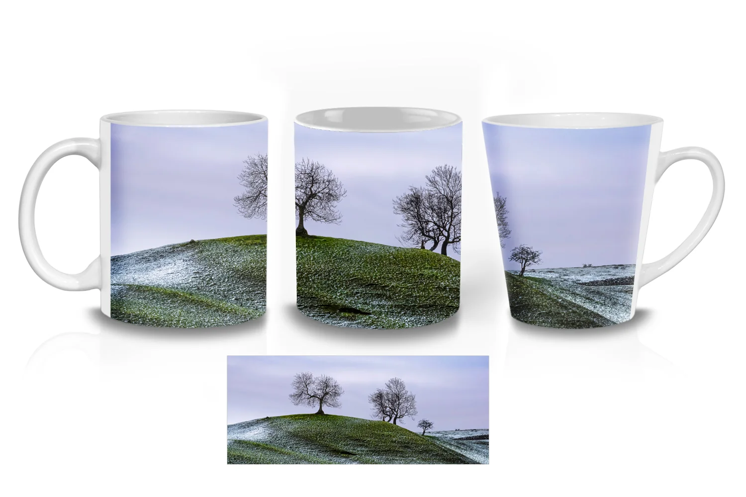 Wensleydale in Winter  Coffee Mugs