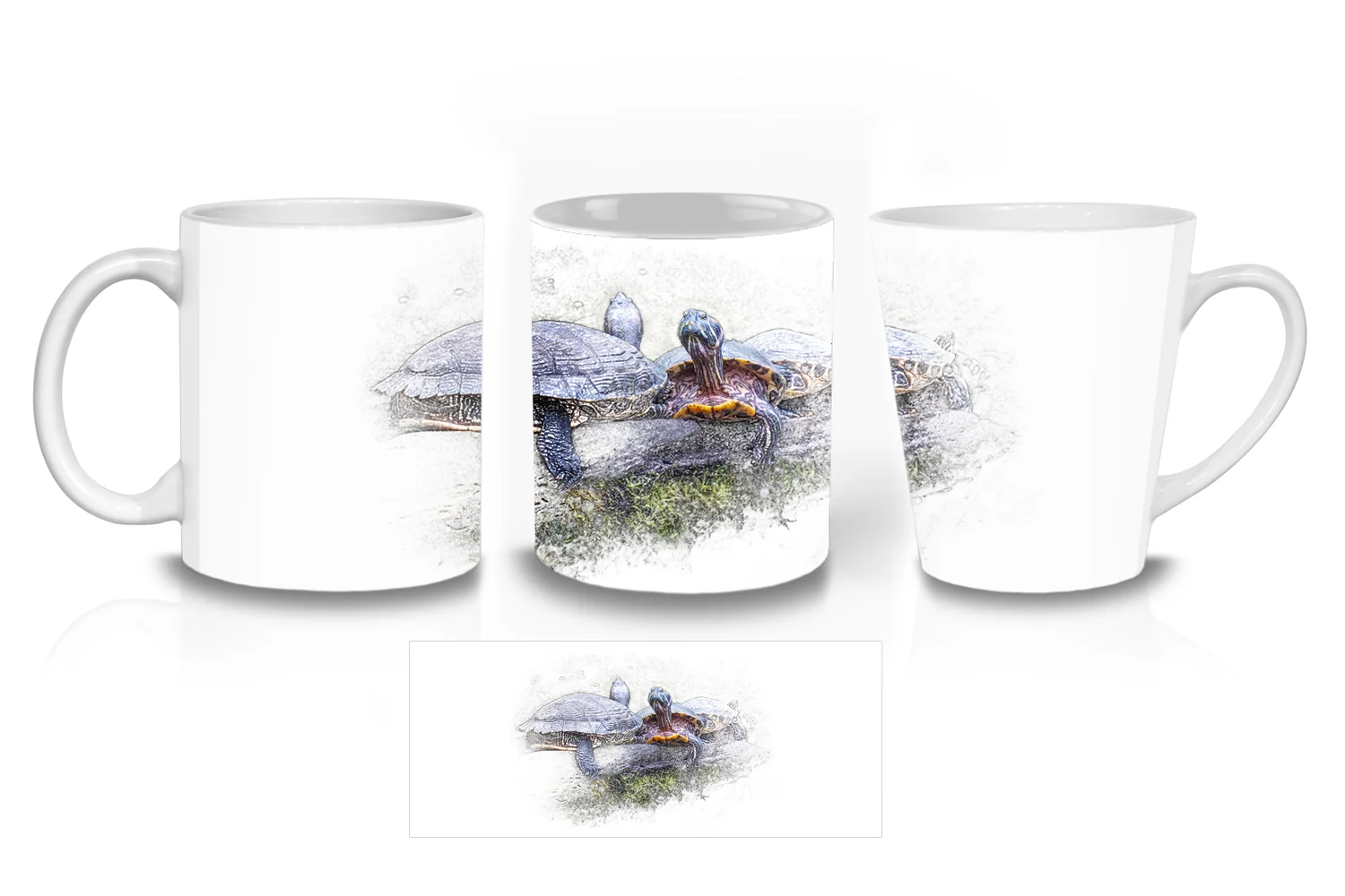 Wild Turtles Coffee Mugs