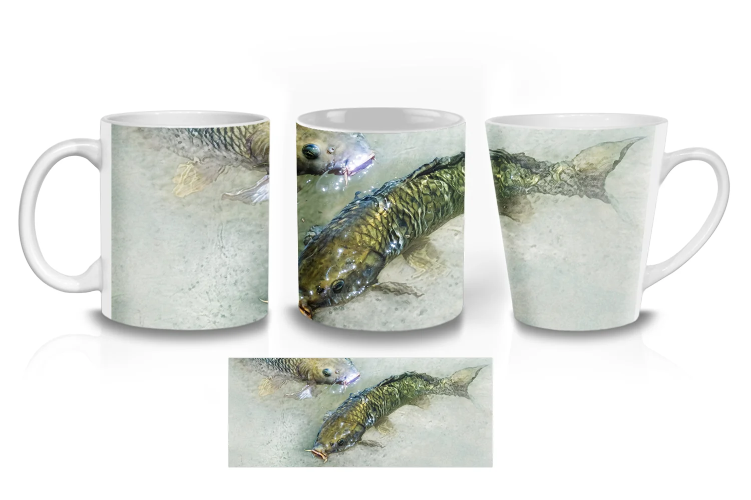 Wild Carp  Coffee Mugs