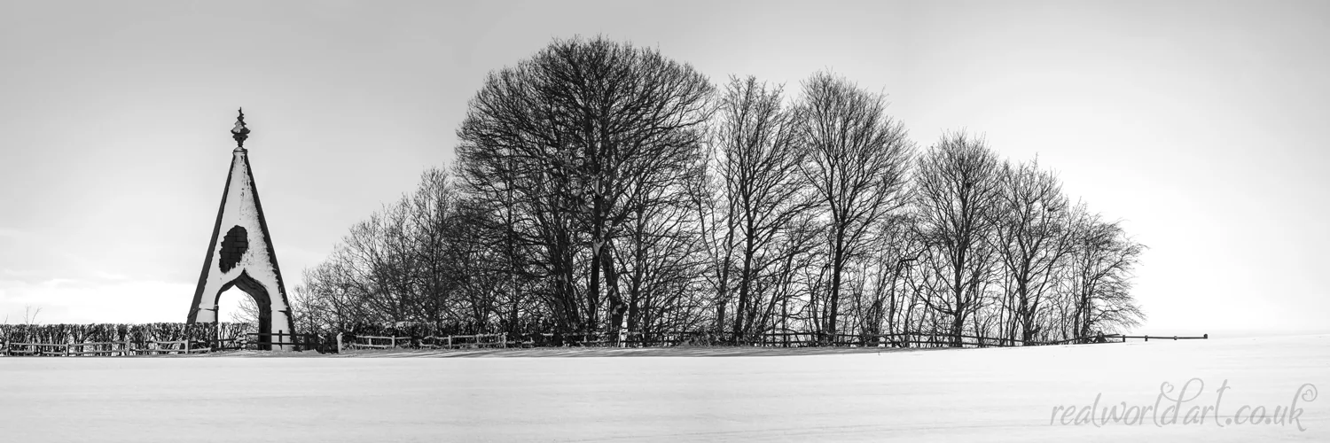 The Needles Eye Rotherham Panoramic Foamex Prints