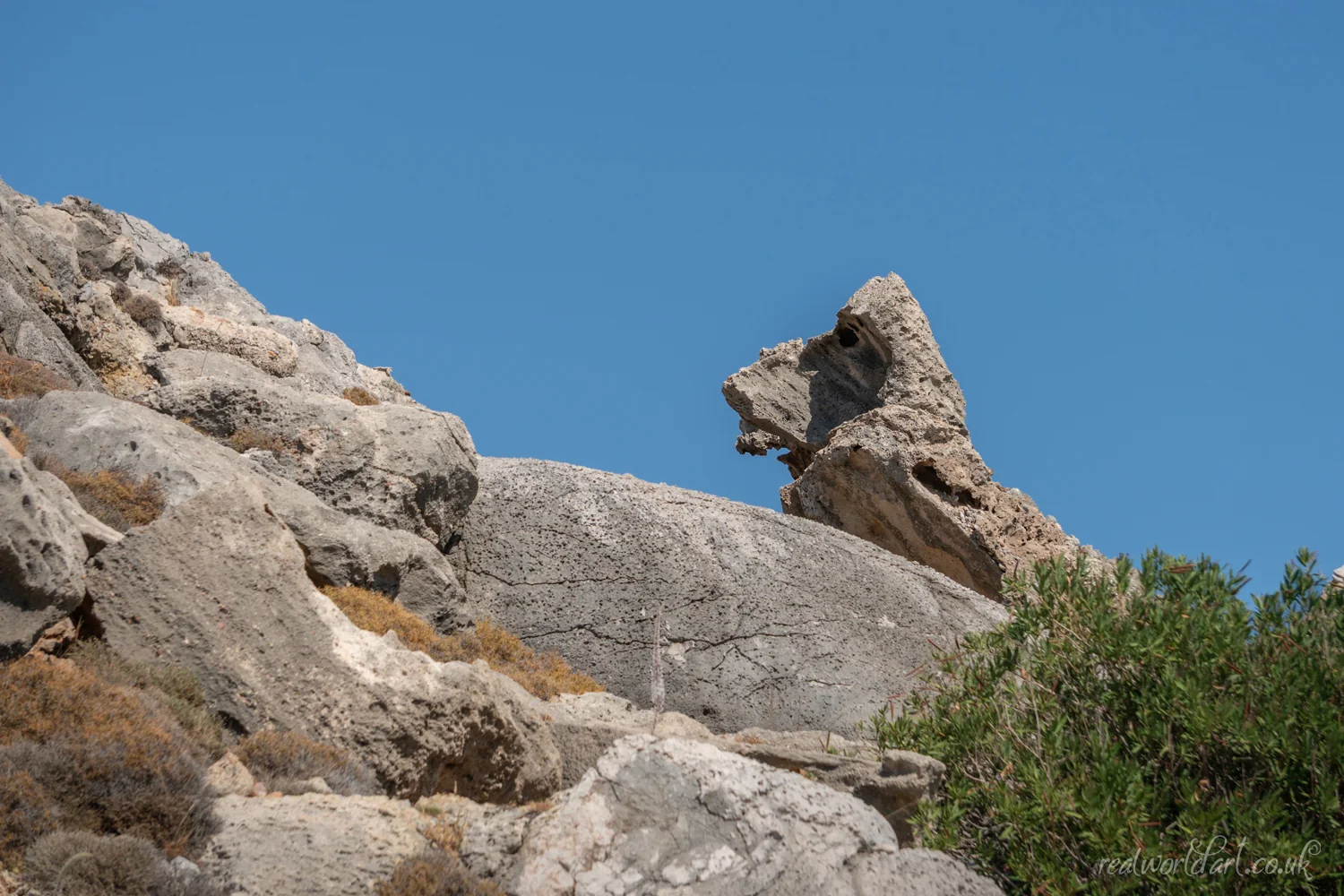 Agia Agathi Dog Rock Art Prints