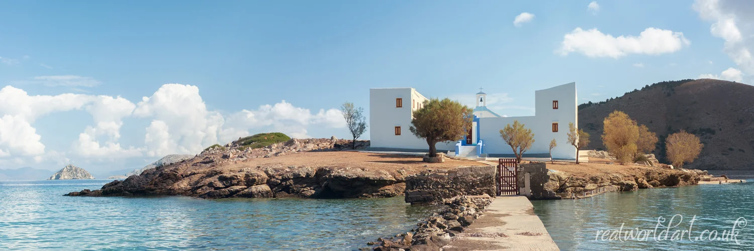 Saint Emilianos Island Symi Art Prints