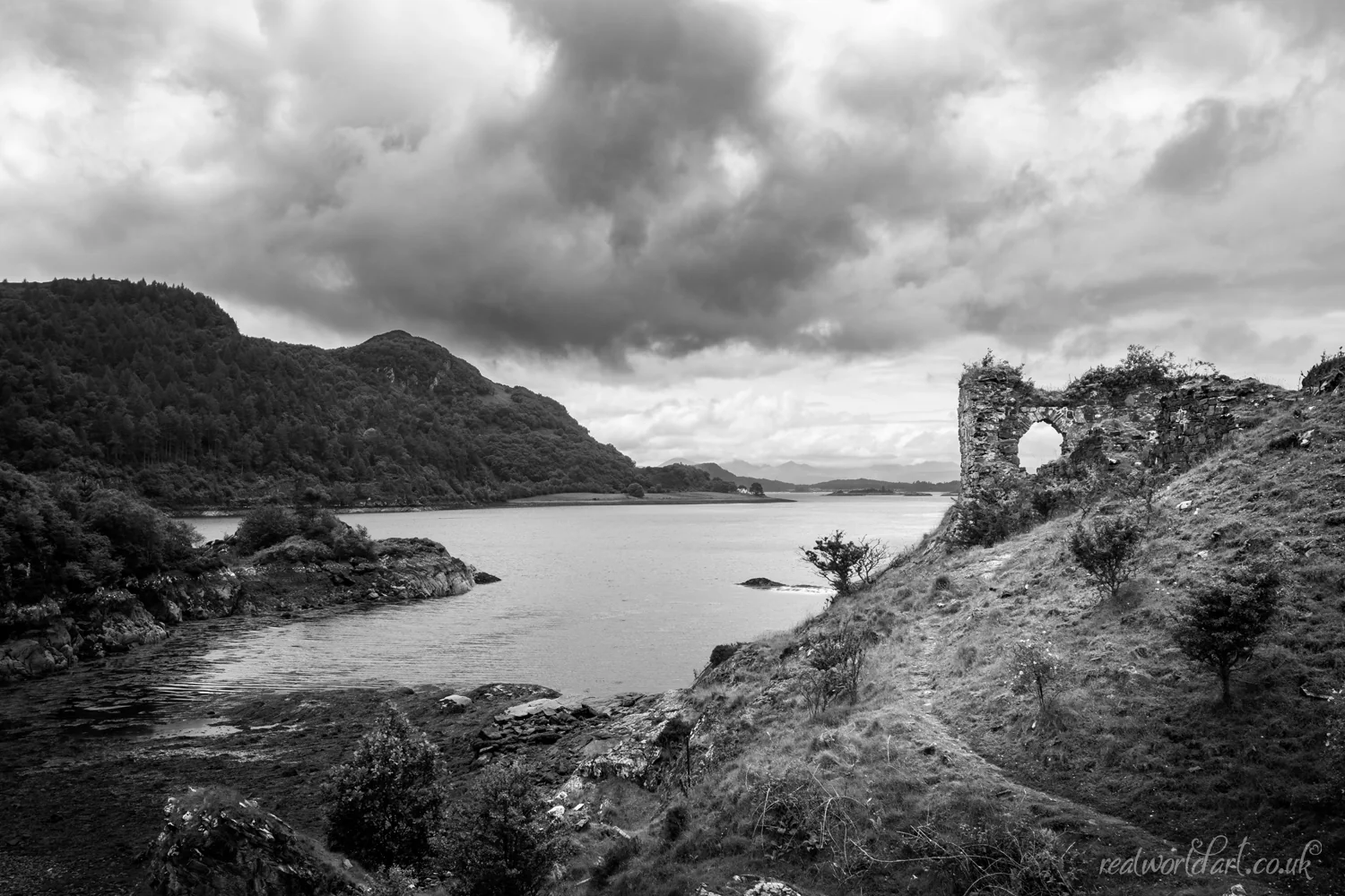 Strome Castle Scotland Art Prints