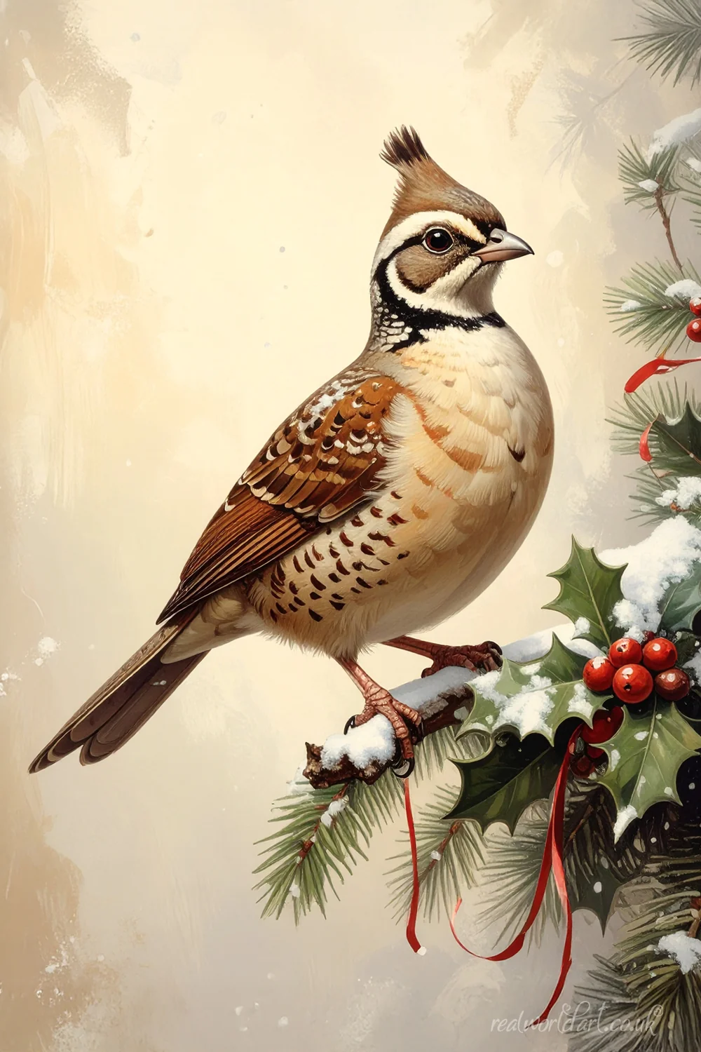 Christmas Partridge Greeting Cards