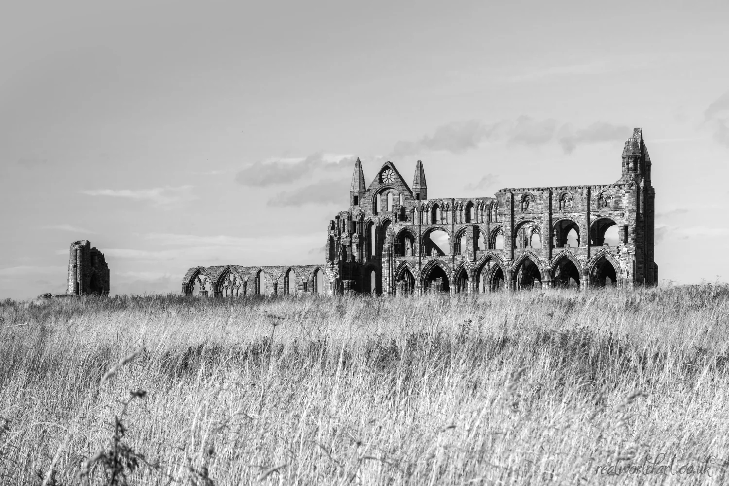 Whitby Abbey Metal Wall Art