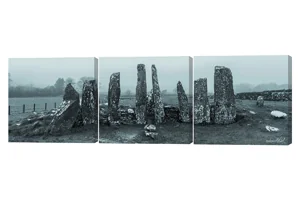 Cairnholy I Chambered Cairn 3 Piece Canvas Wall Art
