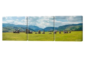 Castlerigg Stone Circle 3 Piece Canvas Wall Art