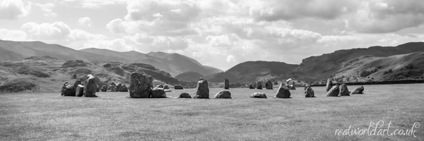 Keswick Stone Circle Greeting Cards