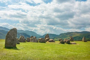 Castlerigg Stone Circle Keswick Canvas Wall Art
