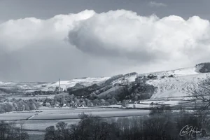 Castleton in February Art Prints