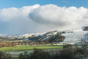 Castleton in February Art Prints