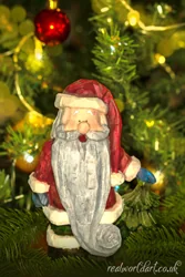 Merry Santa Greeting Cards