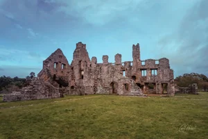 Ruined Egglestone Abbey Foamex Print