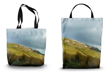 Ellerkin Scar Shopping Tote Bags