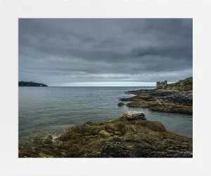 Falmouth Harbour Mounted Print