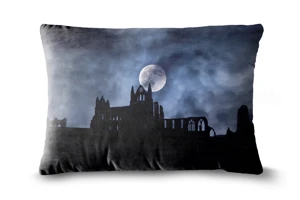 Gothic Whitby Abbey in Blue