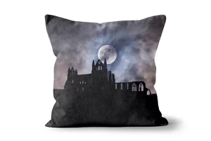 Gothic Whitby Abbey Scatter Cushions