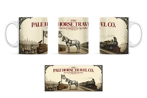 Pale Horse Travel Co Victorian Gothic Printed Ceramic Mugs
