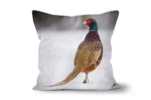 Snow Pheasant Scatter Cushions