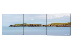 Summer Isles Scotland 3 Piece Canvas Wall Art