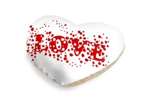 Red Love Hearts Heart-Shaped