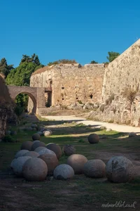 Rhodes Arch and Stones Art Prints
