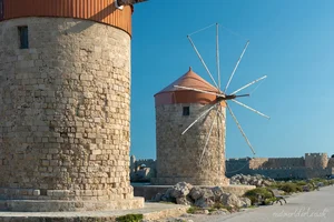 Stone Windmills Art Prints