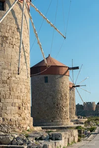 Rhodes Windmills Art Prints