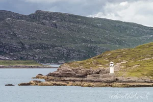 Rhue Lighthouse Scotland Art Prints