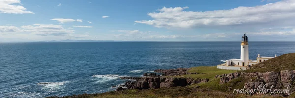 Rua Reidh Lighthouse Malaig Panoramic Art Prints
