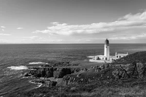 Remote Rua Reidh Lighthouse Greeting Cards