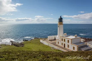 Rua Reidh Lighthouse Scotland Art Prints