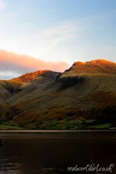Scafell Pike Sunset Foamex Print