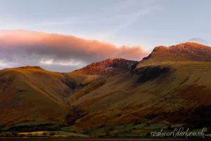 Sunset on Scafell Pike Foamex Print