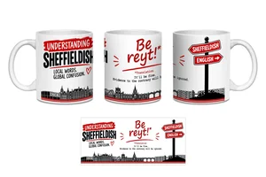 Be Reyt Sheffieldish Printed Ceramic Mugs