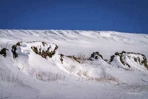 Bradfield Snow And Stones Art Prints