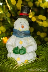 Happy Snowman Greeting Cards
