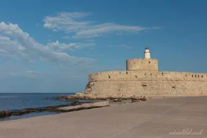 Rhodes Sea Fortress Art Prints