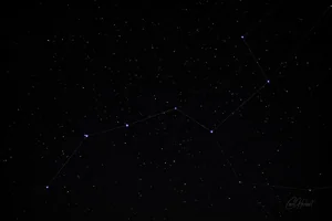 Ursa Major Mapped Wall Art Prints